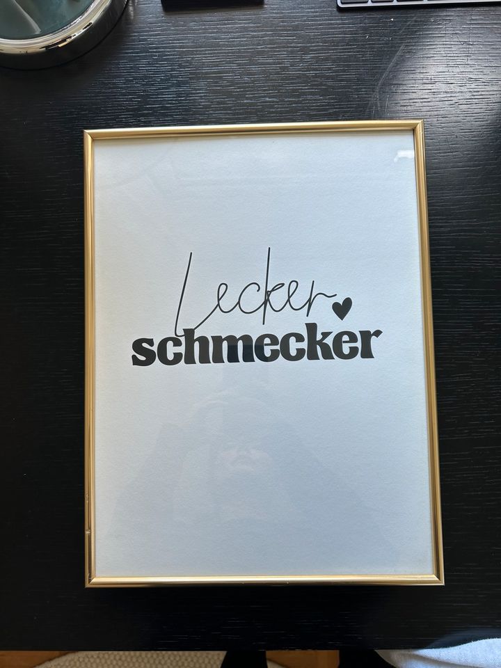Print inkl. Bilderrahmen Gold 40x30 cm in Düsseldorf