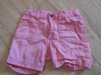 Baby Mädchen kurze rosa stoff Hose Sommer 86 Bayern - Traitsching Vorschau