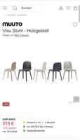 Muuto Visu Chair Designer Stuhl Holzstuhl Grau Besucherstuhl Bayern - Röthenbach Vorschau