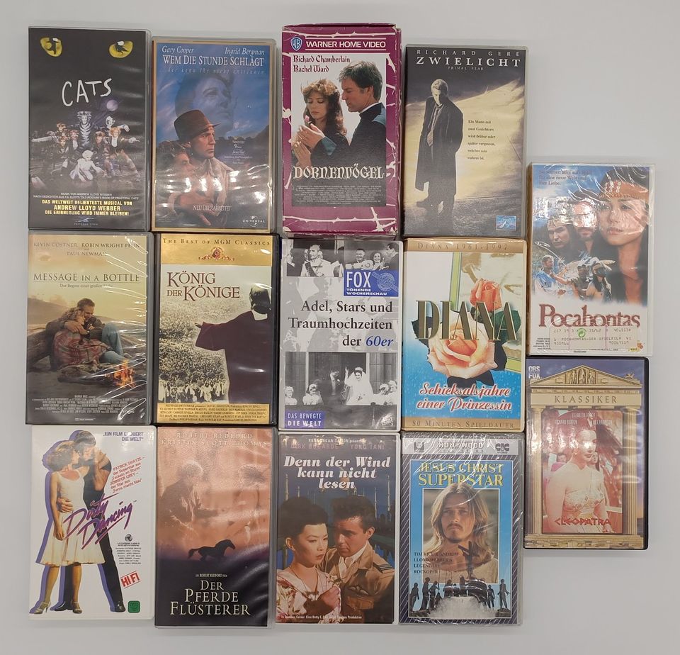 Filme VHS Kasetten *Konvolut* in Rheinfelden (Baden)