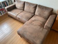 Ecksofa Sagata mit Microfaser: Kaffeebraun München - Laim Vorschau