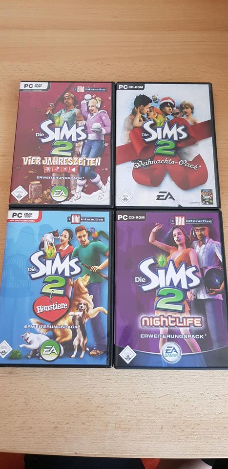 Sims 2 Nightlife Haustiere vier Jahreszeiten in Griesheim