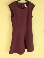 Kleid festlich Bordeaux Rot Etui Kleid H&M Gr 38 Hessen - Fernwald Vorschau