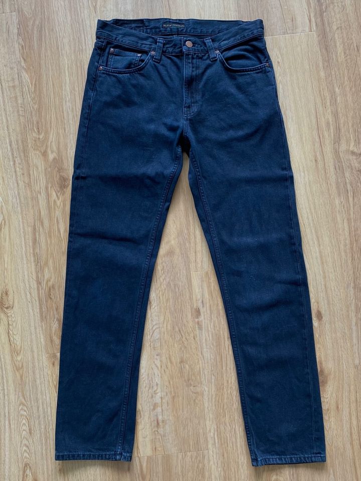 Nudie Jeans Gritty Jackson 30/32 Black Forest in München