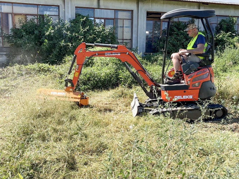 Hydr. Mulchkopf für Minibagger DELEKS® ARS-100 Baggermulcher in Pfaffenhofen a. d. Glonn