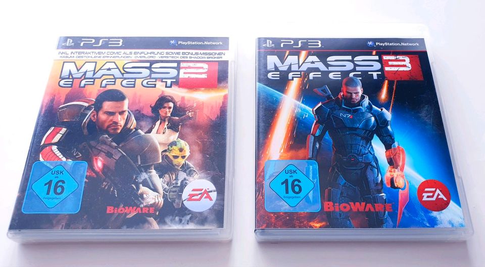 Mass Effect 2 + 3 für die Playstation 3 PS3 in Pforzheim