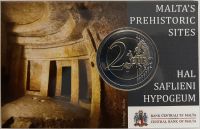 COINCARD 2 EURO MALTA 2022 Hypogäum von Ħal-Saflieni Herzogtum Lauenburg - Stubben bei Bad Oldesloe Vorschau