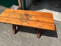 rustikaler massiver Gartentisch Harley Davidson 62*154*75 cm Holz Kreis Pinneberg - Klein Nordende Vorschau