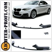 Front Spoiler Lippe schwarz glanz für BMW 2er F22 F23 ab BJ 12 Hessen - Calden Vorschau