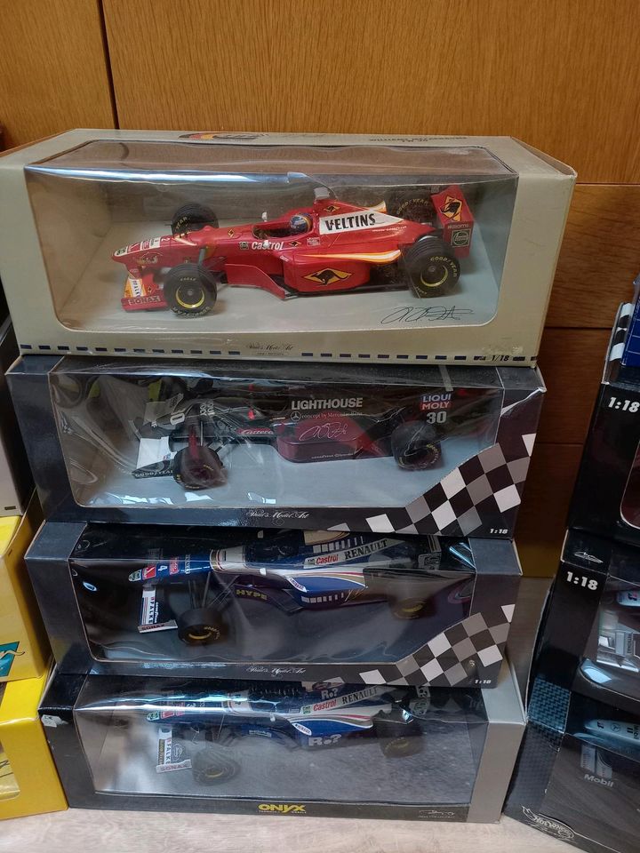 Formel 1 Modell 1:18 Williams Jordan Ferrari Schumacher McLaren in Biberach an der Riß