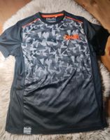 T-Shirt schwarz/grau/orange Sport Atmungsaktiv Gr. 158/164 Nordrhein-Westfalen - Langenfeld Vorschau