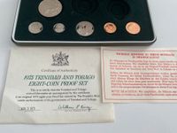 Dollar Trinidad und Tobago:1Cent bis 5Dollar 1975 Kursmünzensatz Findorff - Findorff-Bürgerweide Vorschau