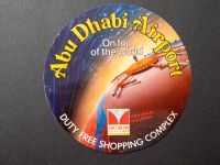 Abu Dhabi Airport Duty Free Shopping Comple – Werbeaufkleber 1990 Niedersachsen - Wolfsburg Vorschau