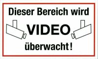 Hinweisschild Videoüberwachung Neu Duisburg - Rheinhausen Vorschau