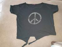 Peace Zeichen Shirt / Peace T-Shirt von Tom Tailor, Gr. M Nordrhein-Westfalen - Harsewinkel Vorschau
