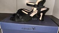 Sandalette Sandale „Black Suede“ von Caprice Nordrhein-Westfalen - Neunkirchen Siegerland Vorschau