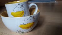 Kindergeschirr 2-Set (Schüssel + Tasse), "ENTE" aus Steingut Hessen - Karben Vorschau