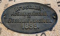 Eisenbahn Schild Wagon Sehr alt Sachsen - Markneukirchen Vorschau