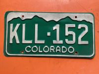 US-Licenseplate Historic Colorado KLL152 Bayern - Hohenwart Vorschau