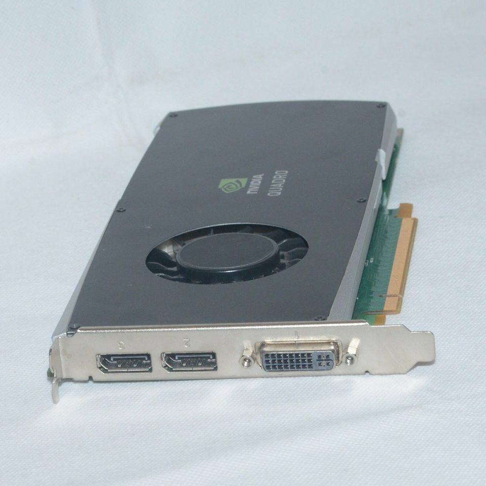 NVIDIA Quadro FX 3800 1 GB Grafikkarte 2x Displayport 1x DVI PCIe in Bochum