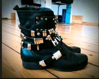 Neu echt Leder Stiefeletten 37 Bayern - Obernburg Vorschau