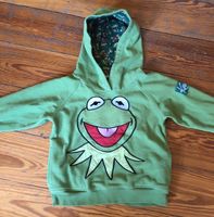 H&M Hoodie 110/116 Kermit Muppet Show grün Niedersachsen - Braunschweig Vorschau