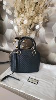 Gucci Guccissima Tasche Echtleder schwarz gold Frankfurt am Main - Bornheim Vorschau