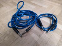 2x blaue Instrumentenkabel 1,4m und 5m Baden-Württemberg - Überlingen Vorschau