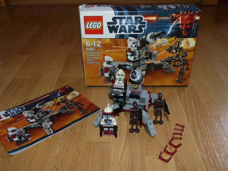 NEUw. Lego Star Wars 9488 Clone Trooper & Droid OVP + BA in Nalbach