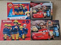 ⭐️TOP⭐️ 2x Puzzle Cars und Feuerwehrmann Sam ab 4 Jahren Niedersachsen - Wolfsburg Vorschau