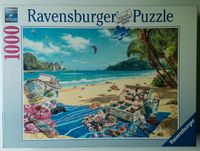 Ravensburger Puzzle 1.000 Teile Muschelsammeln am Strand Hessen - Niedernhausen Vorschau