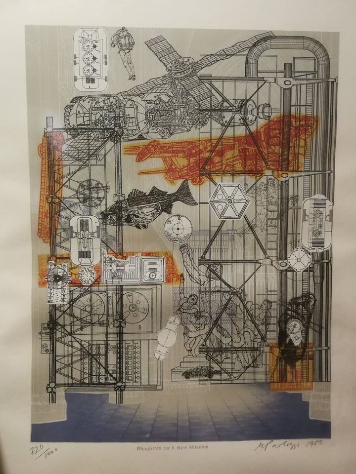 Eduardo Paolozzi Blueprints for a New Museum 720/1000 in Rabenau