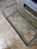 Sehr schöner Couchtisch Metall silber Glasplatte 120 x 60 cm Eimsbüttel - Hamburg Harvestehude Vorschau