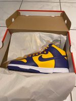 Nike Dunk High Retro ,,Lakers''- Größe EU 44.5/US 10.5-ungetragen Nordrhein-Westfalen - Solingen Vorschau