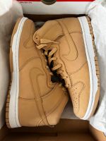 Original Nike Dunk High PRM MF Gr. 41 NEU Vachetta Beige / Weiß Niedersachsen - Hilter am Teutoburger Wald Vorschau