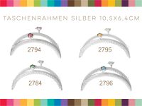 Taschenrahmen Perle Silber 10,5cmx6,4cm in verschiedenen Farben Baden-Württemberg - Heidelberg Vorschau
