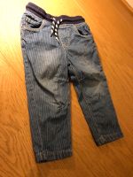 Gestreifte Jeans mit Gummizug Gr. 86 Rheinland-Pfalz - Mainz Vorschau