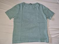 Montego kürzerer Strickpullover, kurzarm, Grünton Gr. L Nordrhein-Westfalen - Brühl Vorschau
