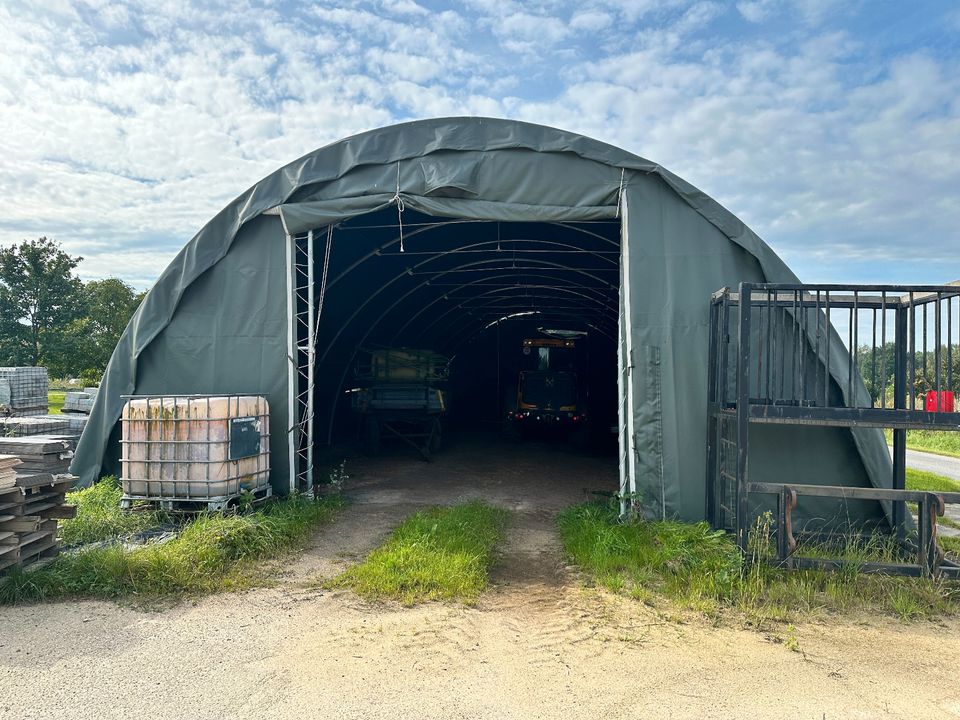 ❗❗ LETZTE CHANCE - SONDERPREIS - 19% MwSt geschenkt! ❗❗ Rundbogenhalle für Landwirtschaft Nutztierhaltung Forstwirtschaft Baustelle Hofbetrieb Ernte Bau Nutzfahrzeuge Pferde Viehzucht Pferdestall neu in Hamburg