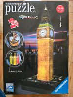 Ravensburger 3d Puzzle night Edition Big Ben vollständig Schleswig-Holstein - Hohn Vorschau