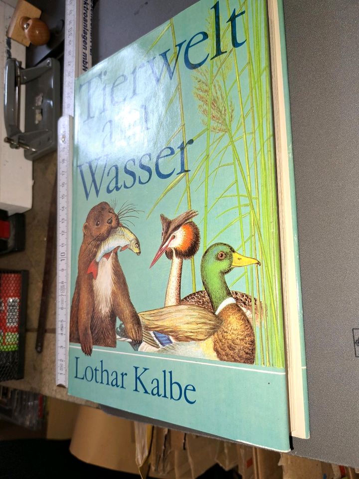 Tierwelt Wasser Lothar Kalbe DDR Urania Verlag Leipzig Jena Ber in Berlin