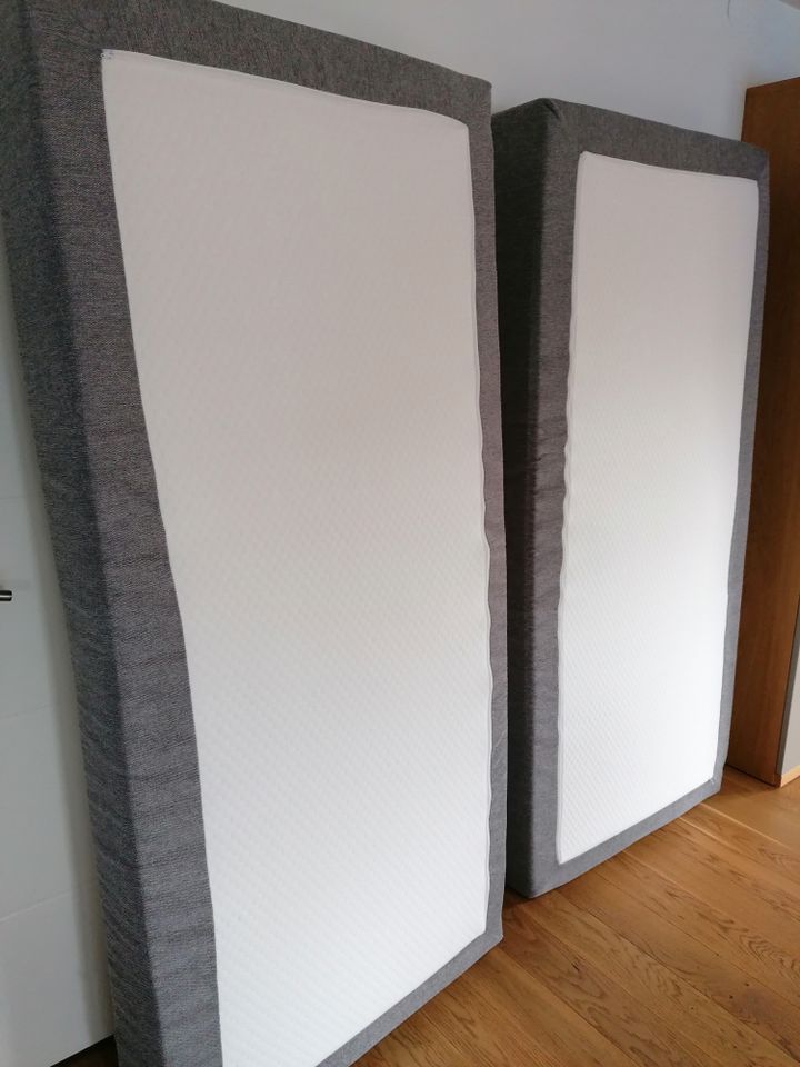 2 x Boxspringbettmatratzen plus Topper in Fürth