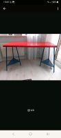 Ikea Tisch Limmonen Tillslag rot blau Schleswig-Holstein - Wittenborn Vorschau