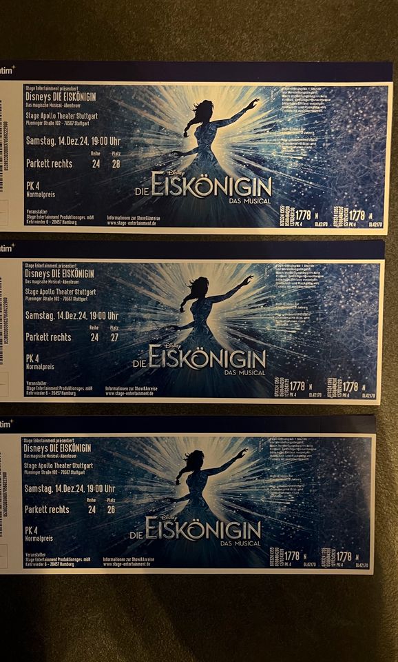 Die Eiskönigin das Musical in Stuttgart in Eppelborn