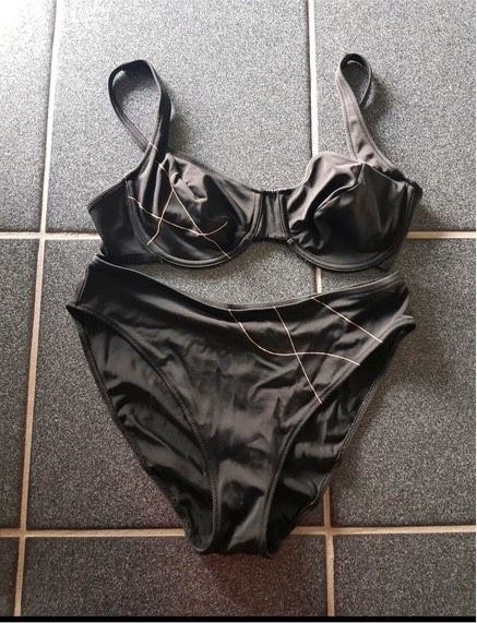 Bikini von Felina, Größe 40, schwarz in Offstein
