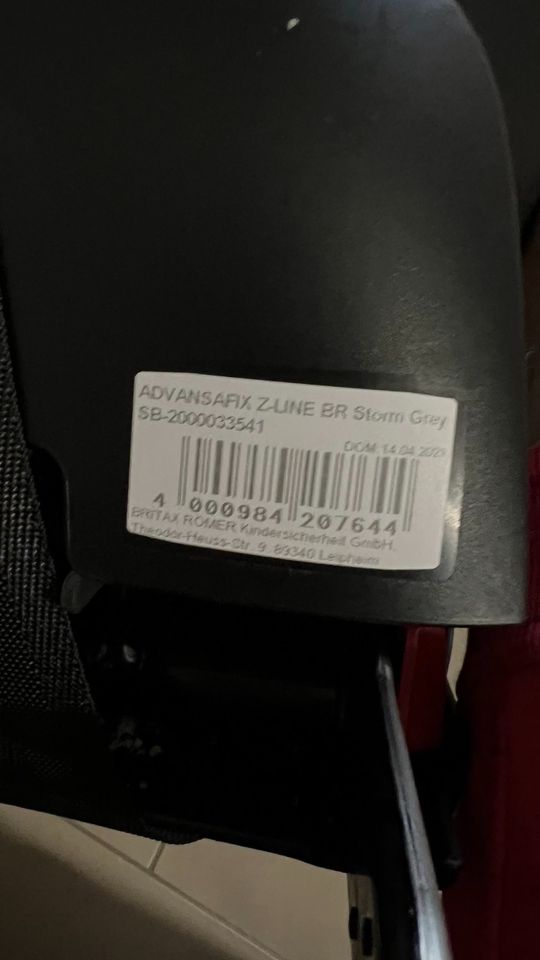 Auto kindersitze Britax Römer z-line grey in Krefeld