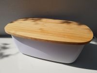 Brotkasten Brotbox Weiß Schneidebrett als Deckel Design Bambus Nordrhein-Westfalen - Herne Vorschau