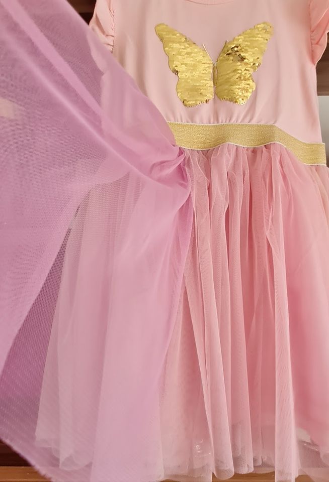 Kinder Mädchen Sommer Kleid Gr. 122 Freizeit Party Geburtstags in Wolbeck