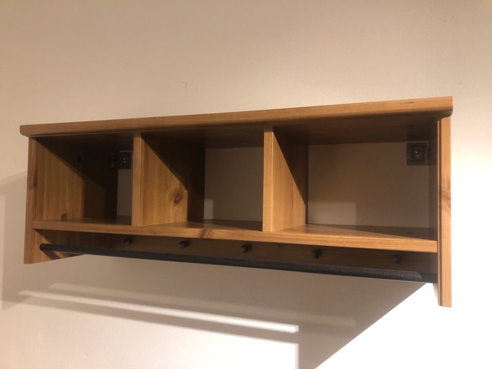 Ikea Grevbäck Garderobe Hutablage braun in Langensendelbach