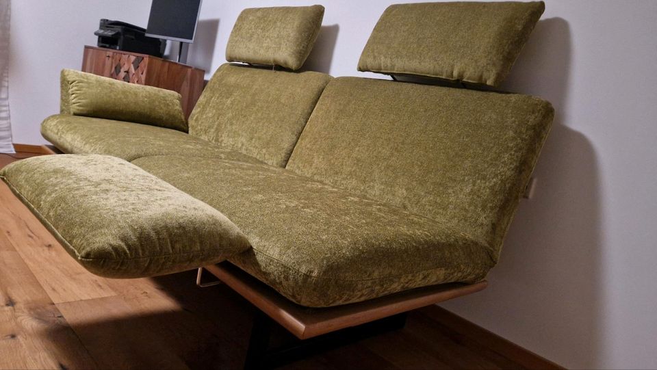 Designer Couch mit Fedekern wie neu in Neckarsulm